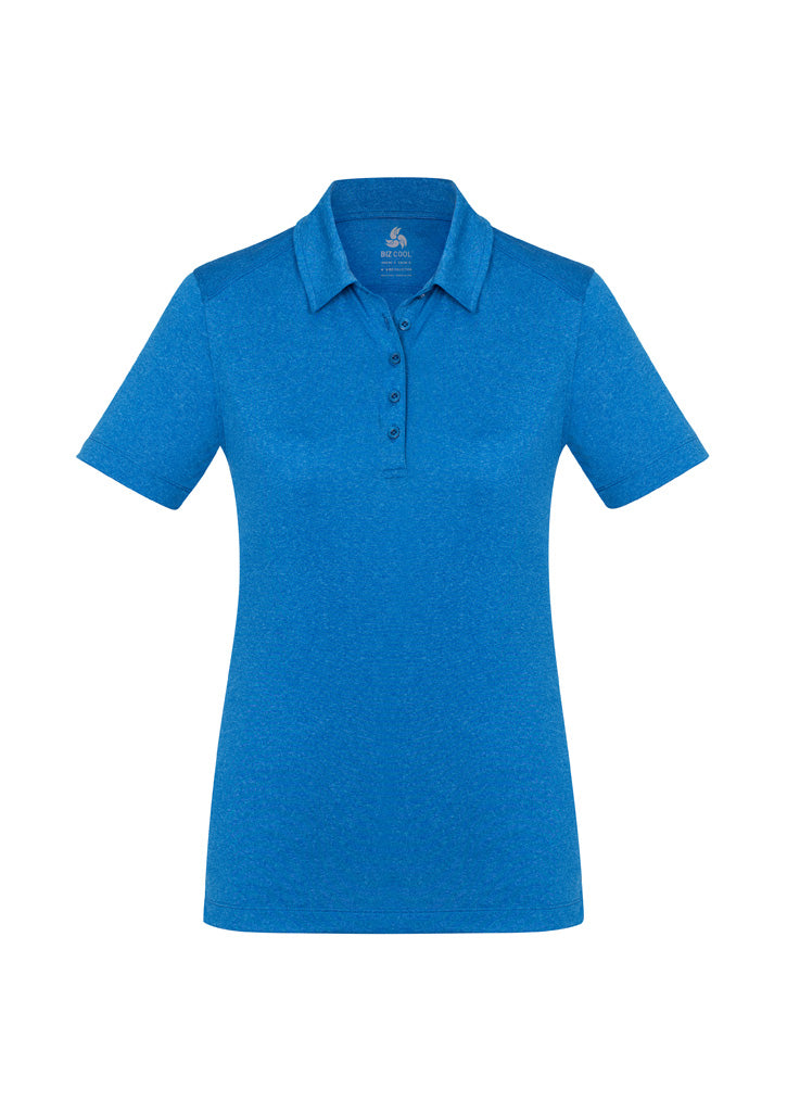 BIZ COLLECTION Womens Aero Short Sleeve Polo P815LS