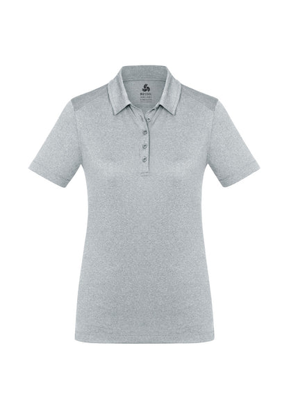 BIZ COLLECTION Womens Aero Short Sleeve Polo P815LS