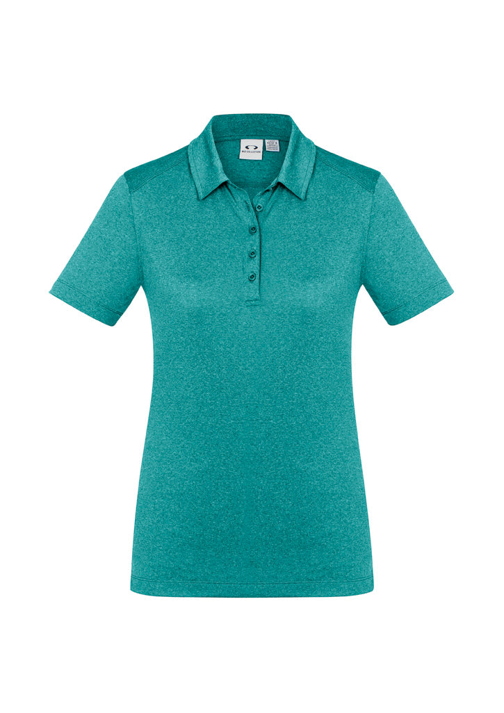 BIZ COLLECTION Womens Aero Short Sleeve Polo P815LS Clearance
