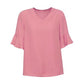 BIZ CORPORATES Womens Aria Fluted Sleeve Blouse RB966LS Clearance