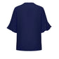 BIZ CORPORATES Womens Aria Fluted Sleeve Blouse RB966LS
