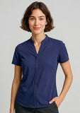 BIZ CORPORATES Womens Juliette Short Sleeve Blouse RB977LS
