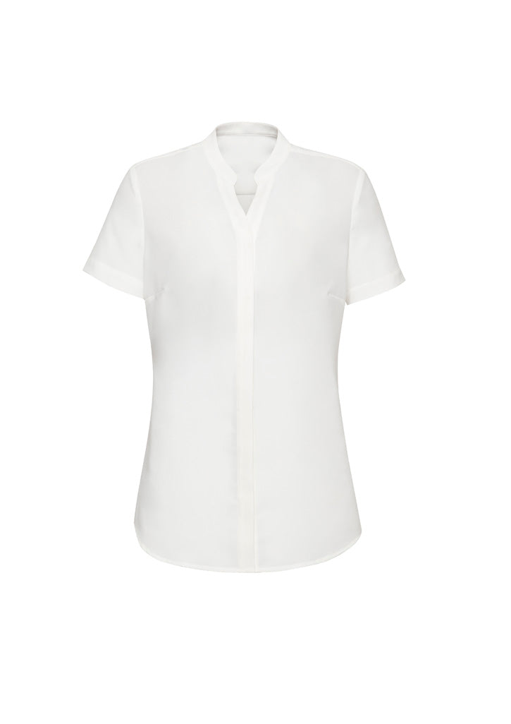 BIZ CORPORATES Womens Juliette Short Sleeve Blouse RB977LS