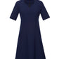 BIZ CORPORATES Womens Siena Extended Short Sleeve Dress RD974L