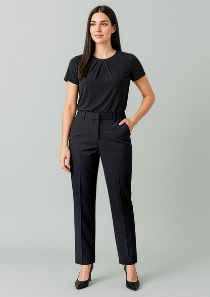 BIZ CORPORATES Womens Renew Tapered Adjustable Waist Pant RGP404L
