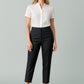 BIZ CORPORATES Womens Renew 7/8 Mid-Waist Slim Leg Pant RGP406L