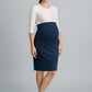 BIZ CORPORATES Womens Cool Stretch Maternity Skirt RGS307L