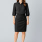 BIZ CORPORATES Womens Cool Stretch Mid-waist Pencil Skirt RGS312L