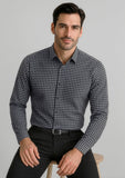 BIZ CORPORATES Mens Noah Long Sleeve Shirt RS070ML