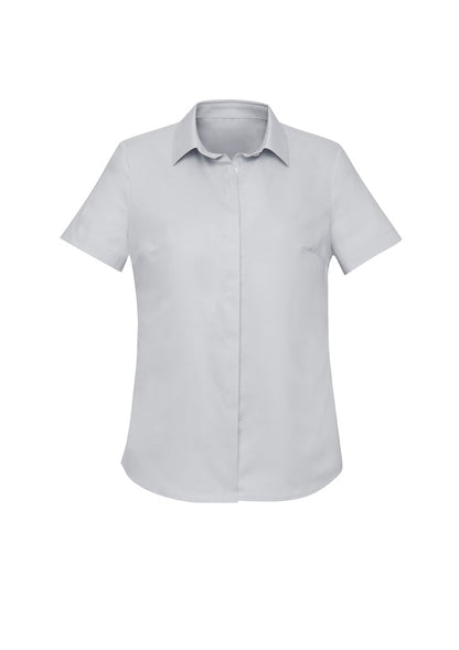 BIZ CORPORATES Womens Charlie Short Sleeve Shirt RS968LS Clearance