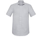 BIZ CORPORATES Mens Charlie Classic Fit Short Sleeve Shirt RS968MS Clearance