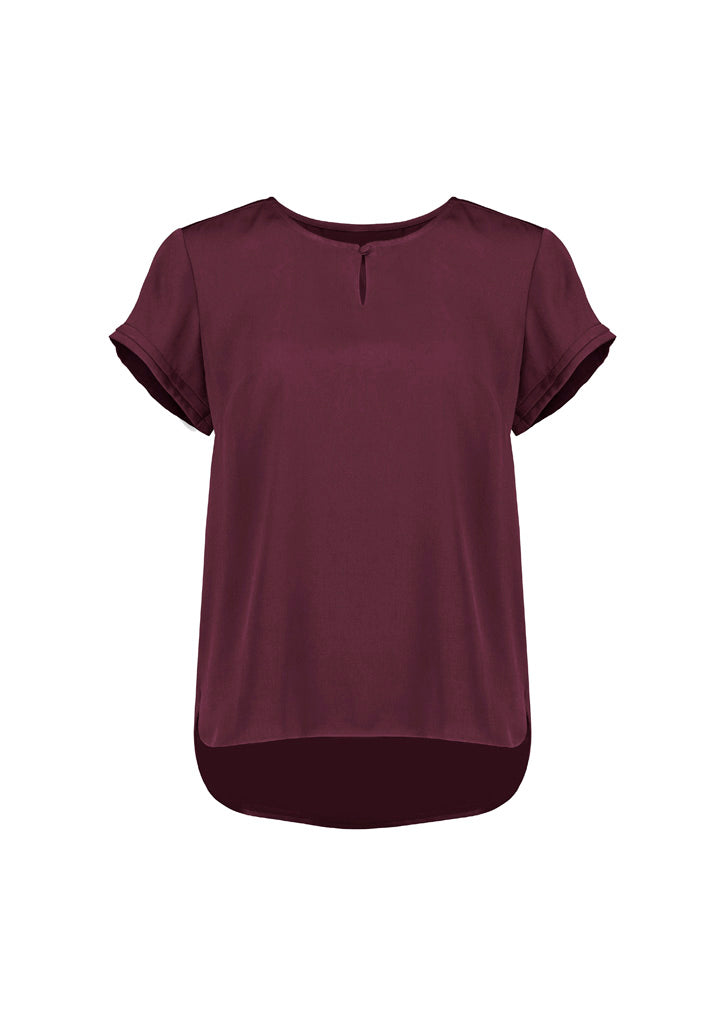 BIZ CORPORATES Womens Evelyn Short Sleeve Blouse RU569LS