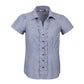 BIZ COLLECTION Womens Edge Short Sleeve Shirt S267LS Clearance