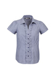 BIZ COLLECTION Womens Edge Short Sleeve Shirt S267LS Clearance
