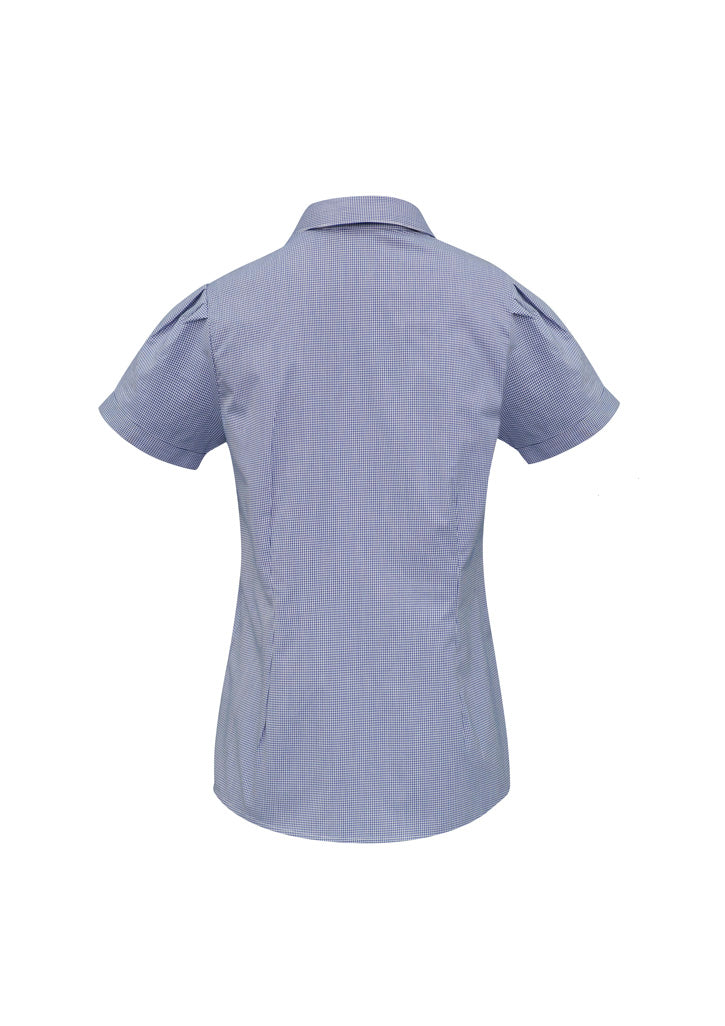 BIZ COLLECTION Womens Edge Short Sleeve Shirt S267LS Clearance