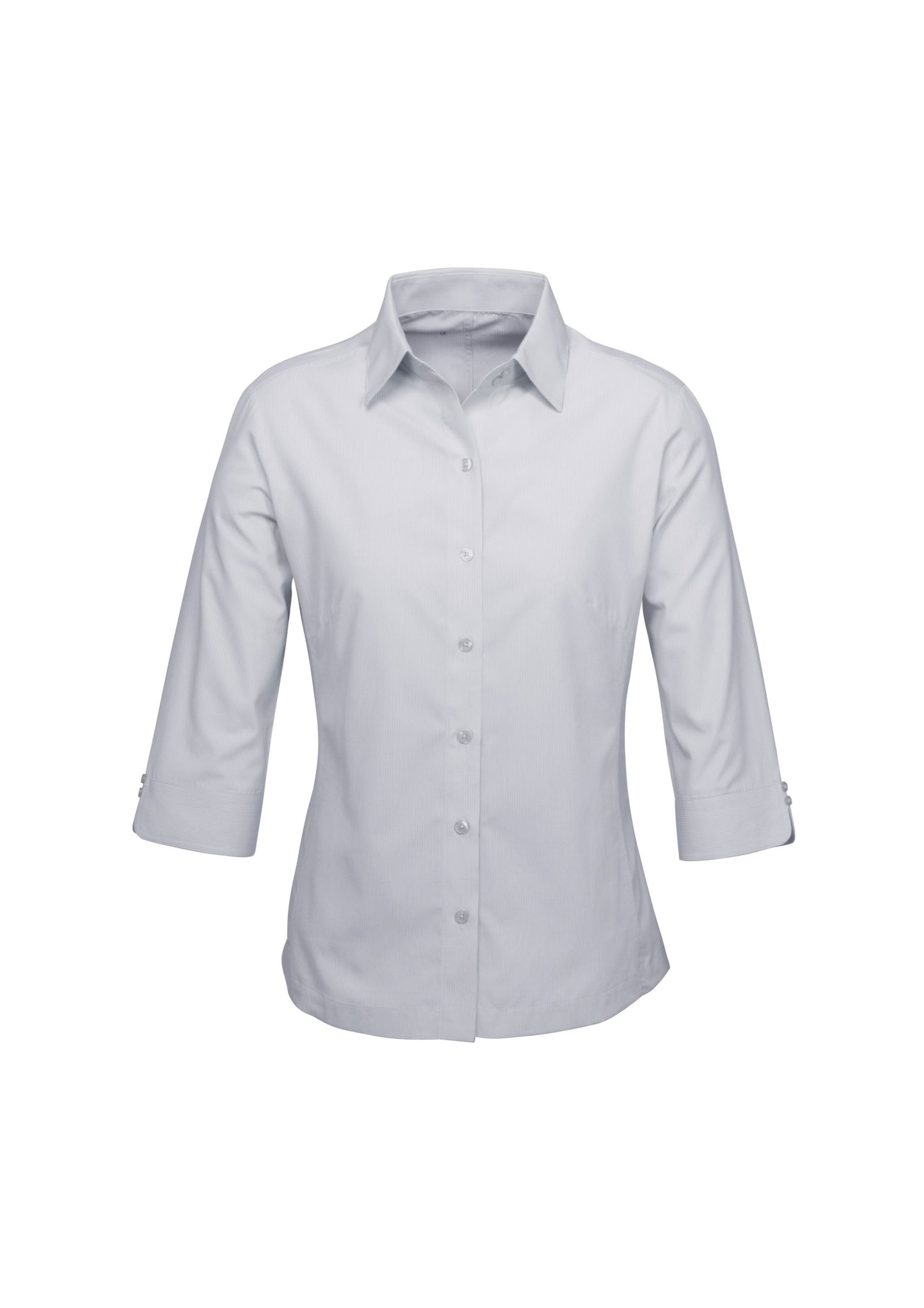 BIZ COLLECTION Womens Ambassador 3/4 Sleeve Shirt S29521