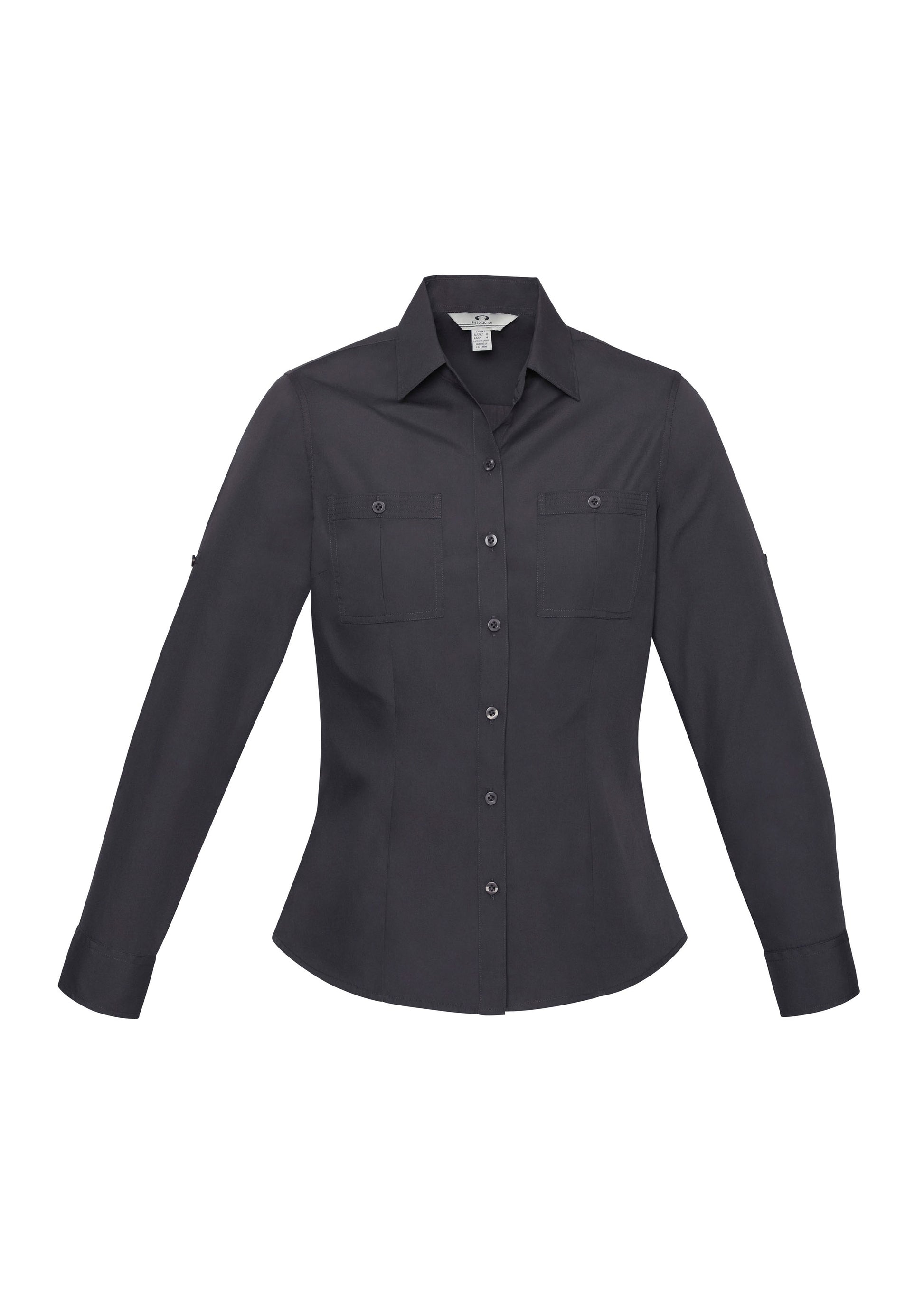 BIZ COLLECTION Womens Bondi Long Sleeve Shirt S306LL