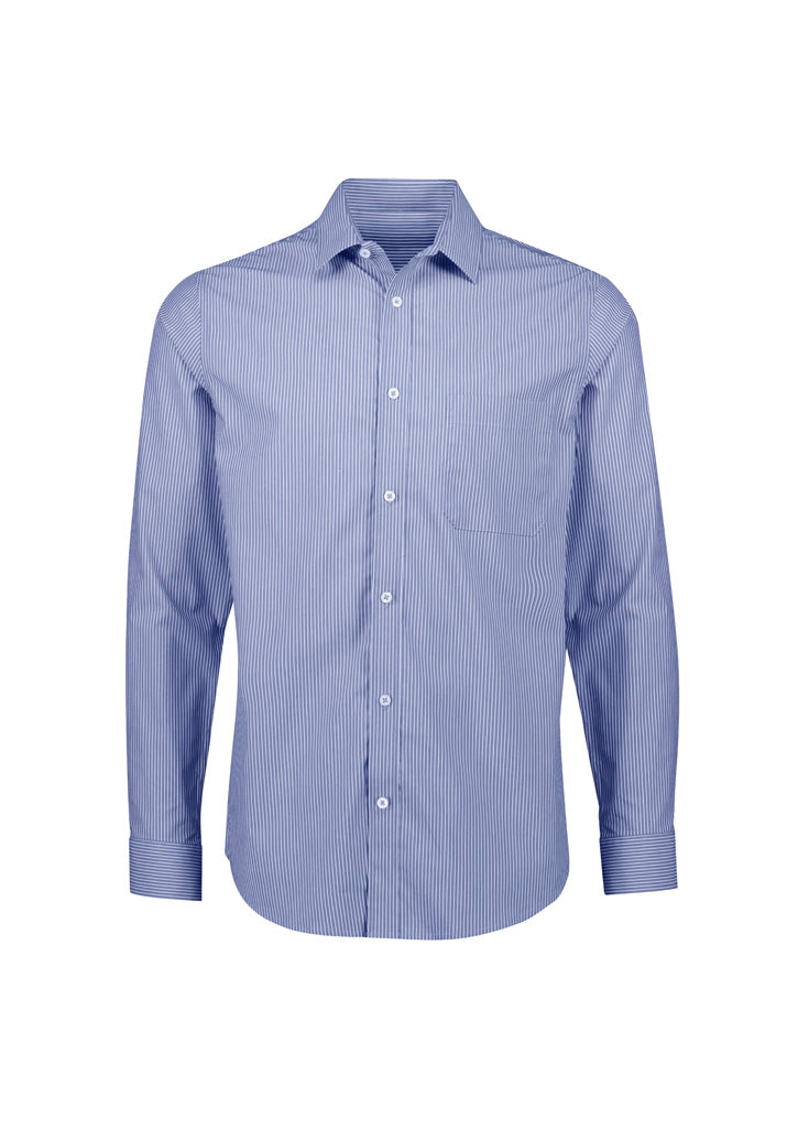 BIZ COLLECTION Mens Conran Classic Long Sleeve Shirt S336ML Clearance