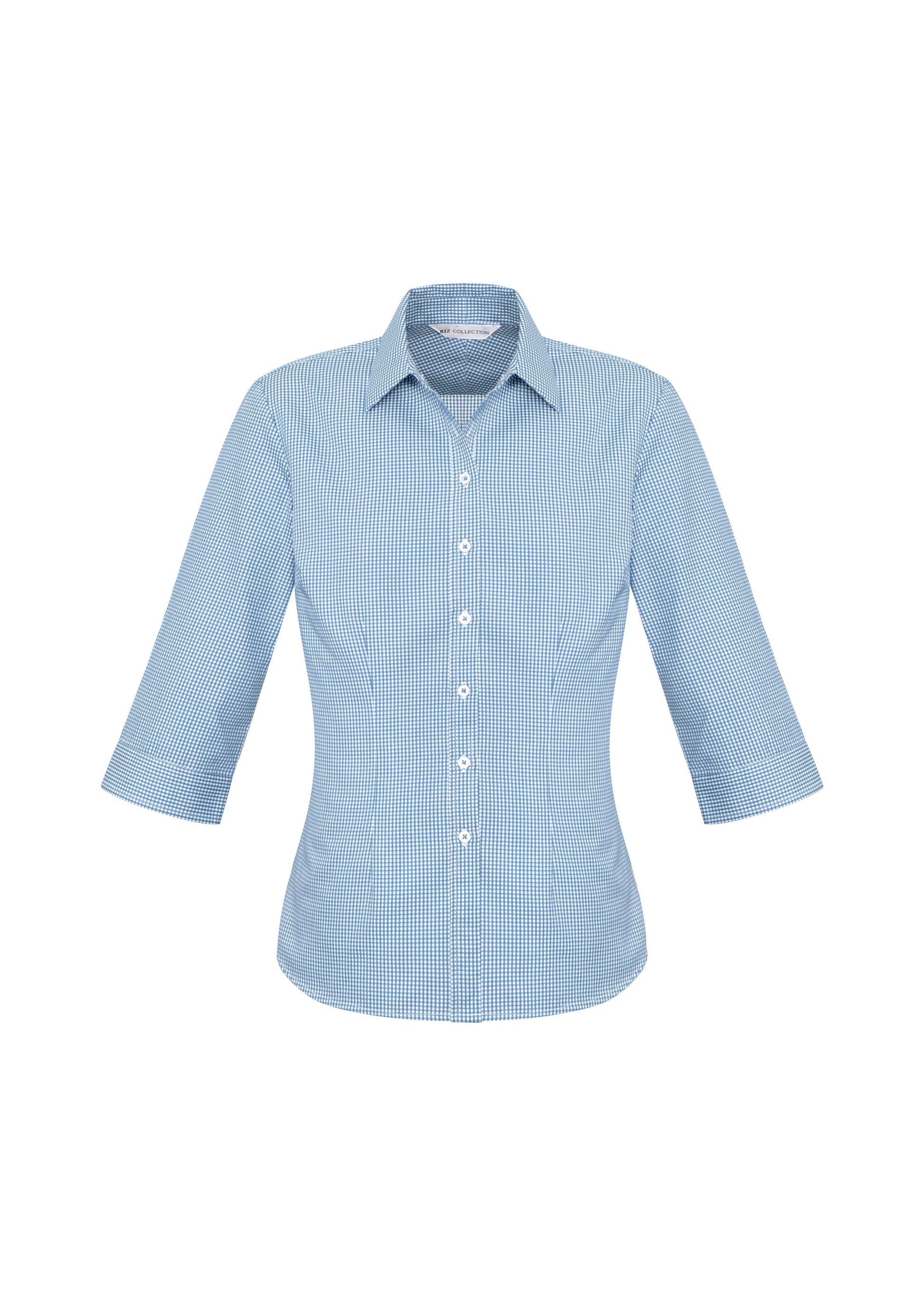 BIZ COLLECTION Womens Ellison 3/4 Sleeve Shirt S716LT