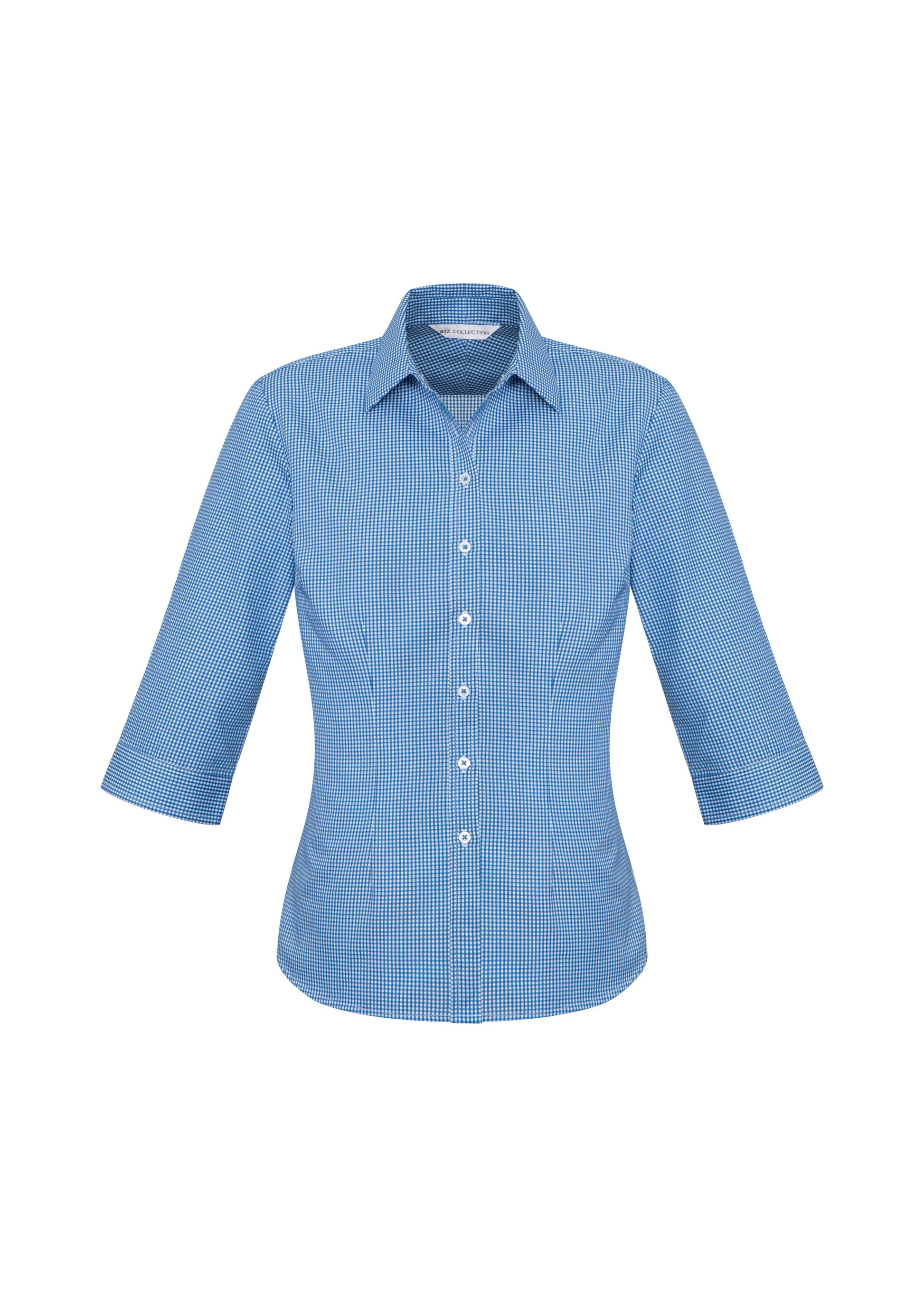 BIZ COLLECTION Womens Ellison 3/4 Sleeve Shirt S716LT