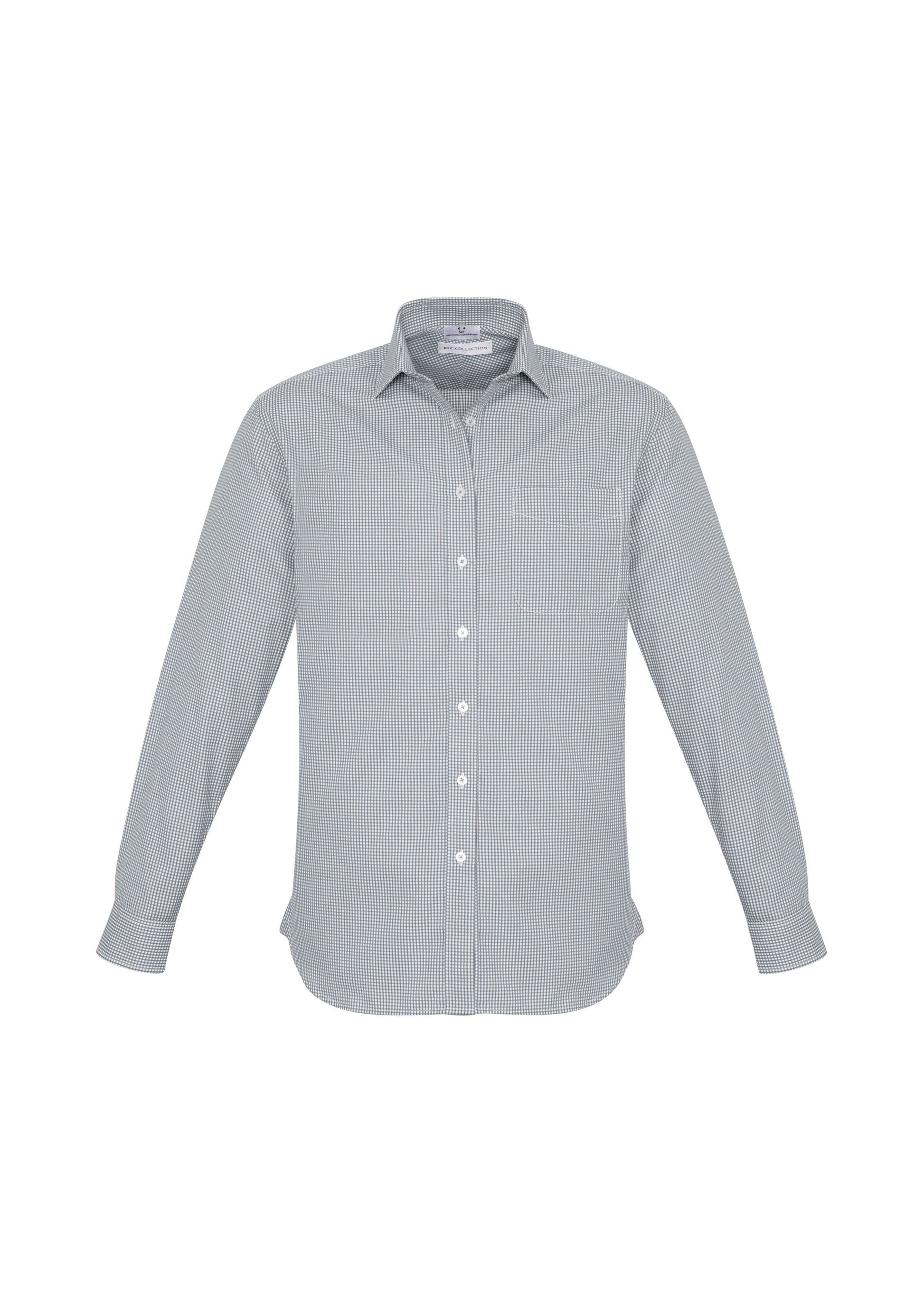 BIZ COLLECTION Mens Ellison Long Sleeve Shirt S716ML