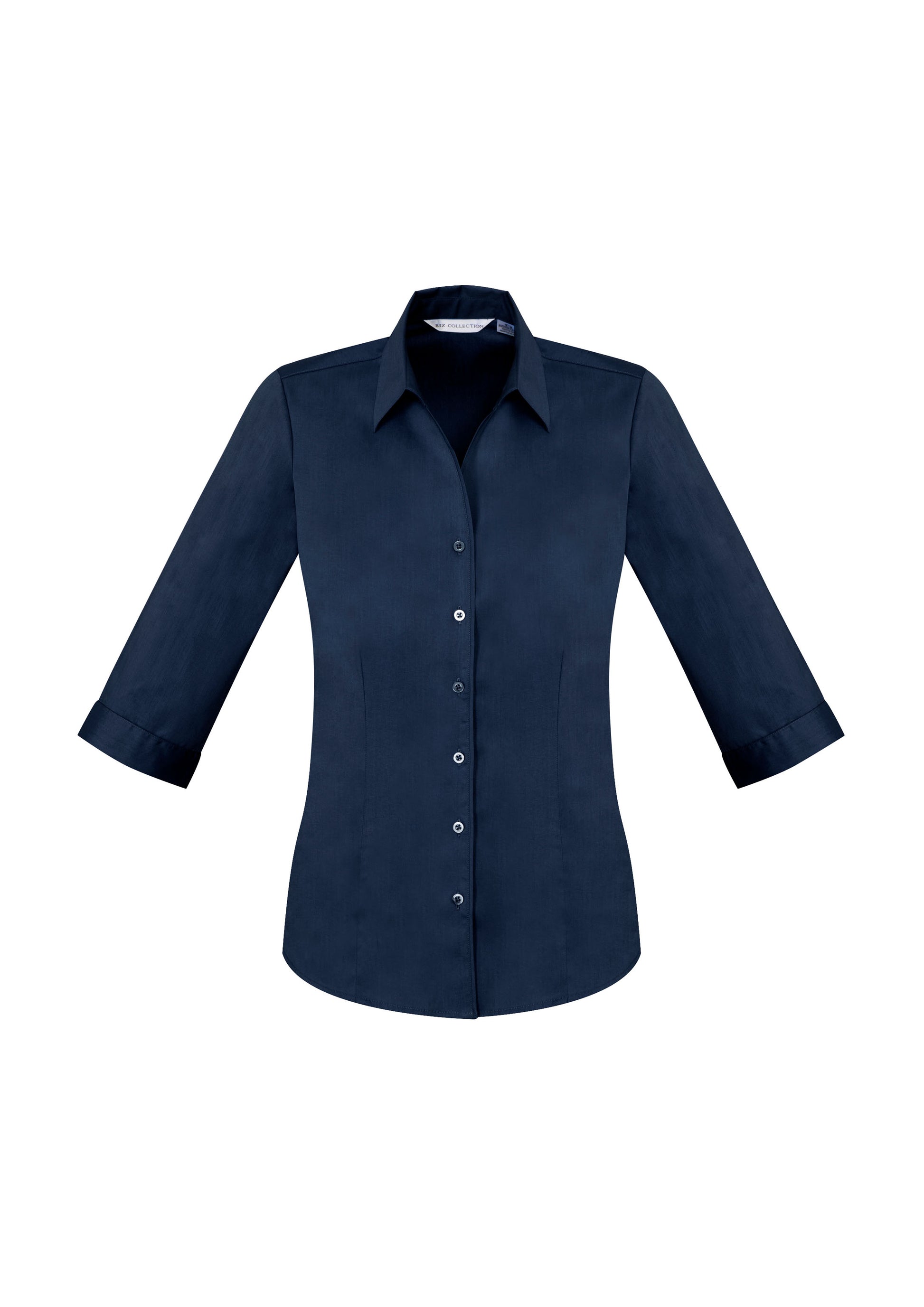 BIZ COLLECTION Womens Monaco 3/4 Sleeve Shirt S770LT