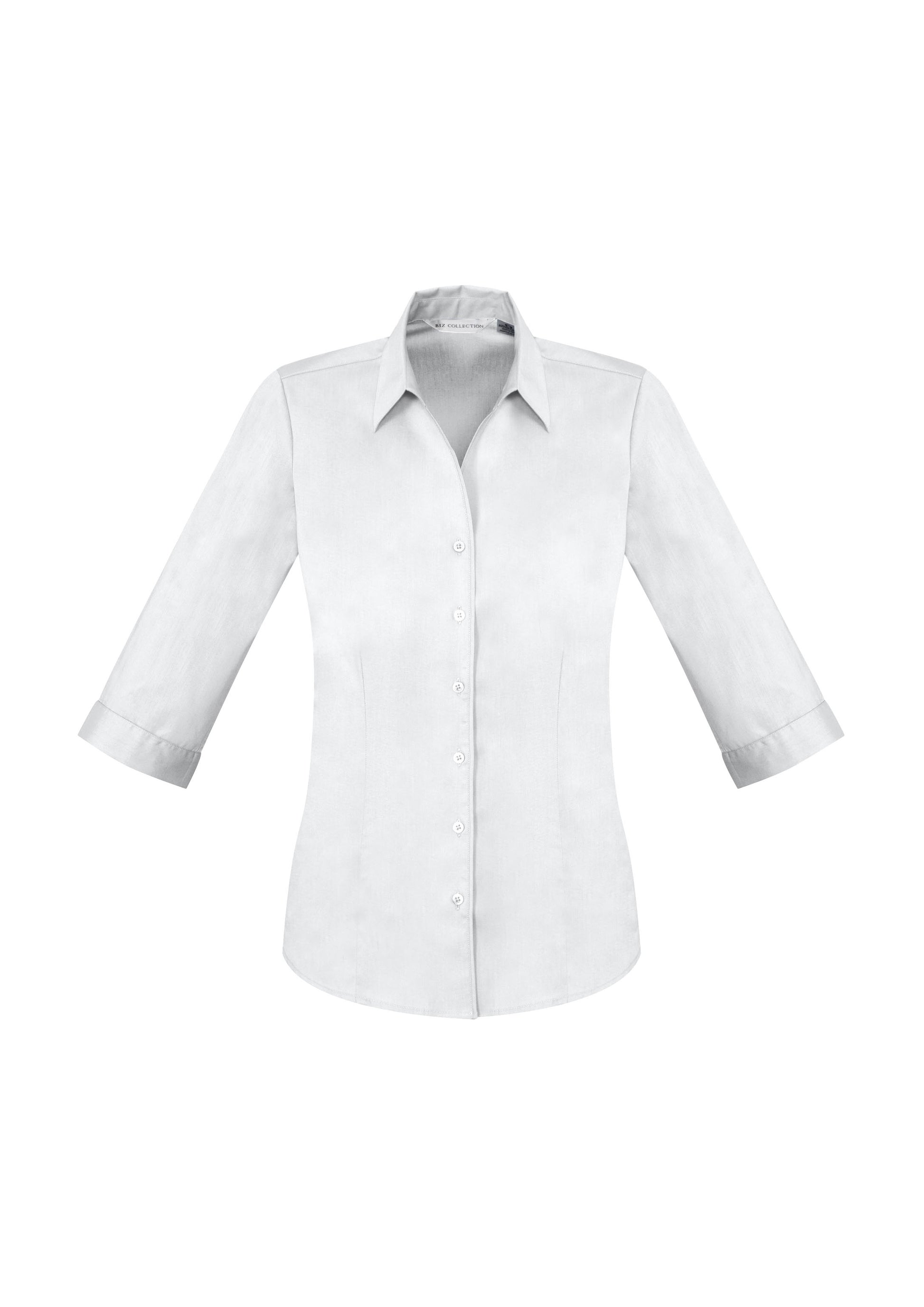 BIZ COLLECTION Womens Monaco 3/4 Sleeve Shirt S770LT
