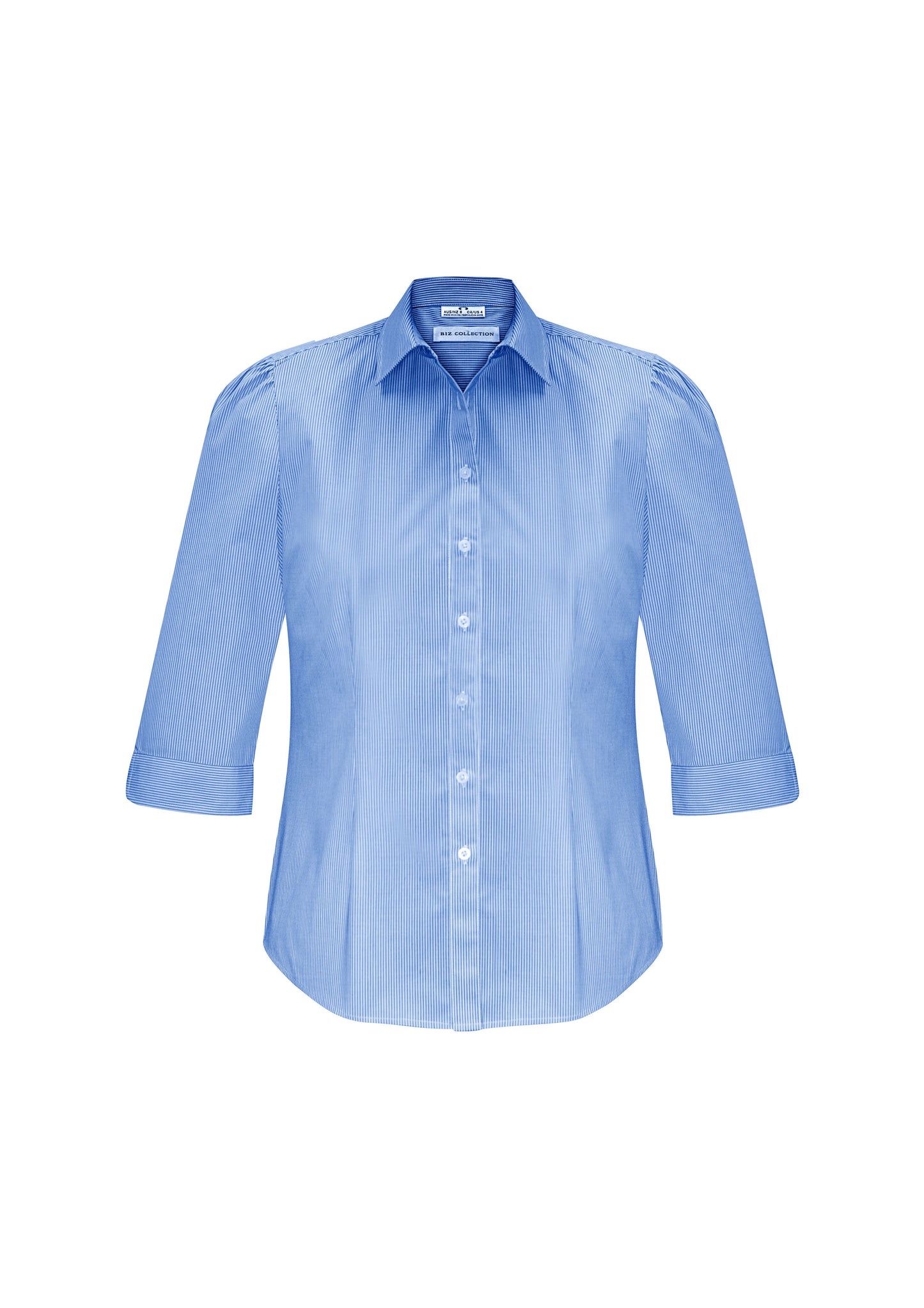 BIZ COLLECTION Womens Euro 3/4 Sleeve Shirt S812LT