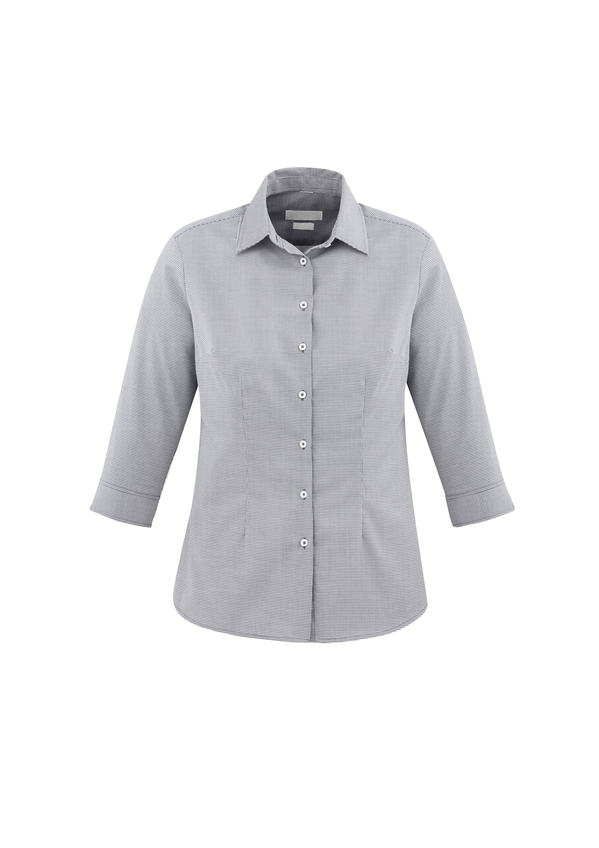 BIZ COLLECTION Womens Jagger 3/4 Sleeve Shirt S910LT