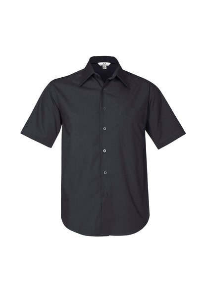 BIZ COLLECTION Mens Metro Short Sleeve Shirt SH715
