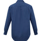 BIZ COLLECTION Mens Micro Check Long Sleeve Shirt SH816