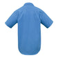 BIZ COLLECTION Mens Micro Check Short Sleeve Shirt SH817