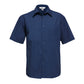BIZ COLLECTION Mens Micro Check Short Sleeve Shirt SH817
