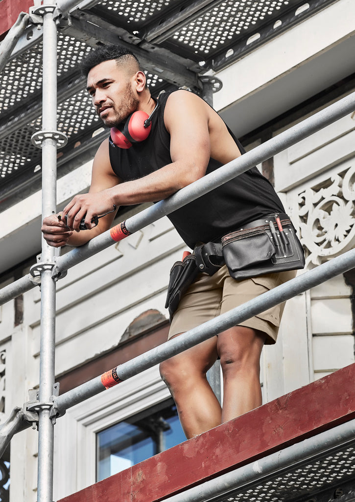 SYZMIK Mens Streetworx Sleeveless Tee ZH137