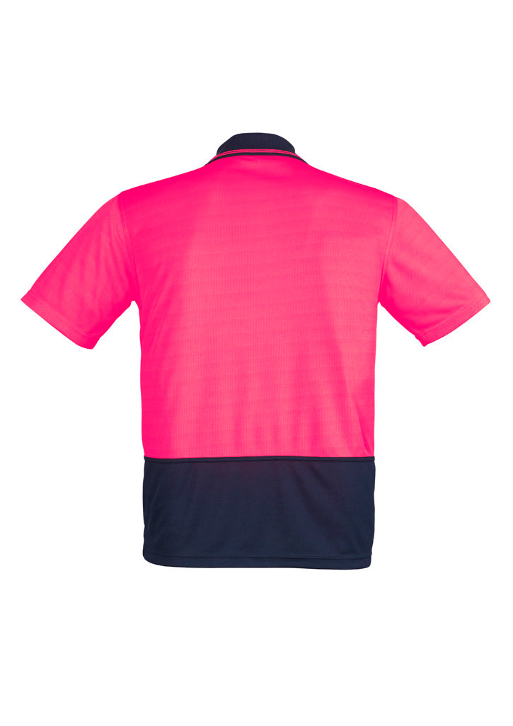 SYZMIK Unisex Hi Vis Basic Short Sleeve Polo ZH231