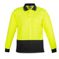 SYZMIK Unisex Hi Vis Basic Long Sleeve Polo ZH232