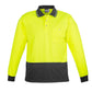 SYZMIK Unisex Hi Vis Basic Long Sleeve Polo ZH232