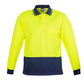 SYZMIK Unisex Hi Vis Basic Long Sleeve Polo ZH232