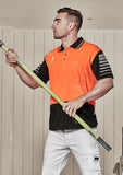 SYZMIK Mens Hi Vis Zone Short Sleeve Polo ZH236