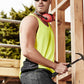 SYZMIK Mens Hi Vis Squad Singlet ZH239
