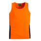 SYZMIK Mens Hi Vis Squad Singlet ZH239