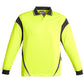 SYZMIK Mens Hi Vis Aztec Long Sleeve Polo ZH249