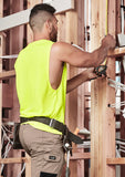 SYZMIK Mens Hi Vis Sleeveless Tee ZH297