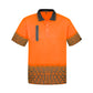 SYZMIK Mens Hi Vis Tracks Short Sleeve Polo ZH300