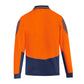 SYZMIK Mens Hi Vis Flux Long Sleeve Polo ZH310