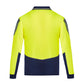 SYZMIK Mens Hi Vis Flux Long Sleeve Polo ZH310