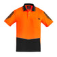 SYZMIK Mens Hi Vis Flux Short Sleeve Polo ZH315