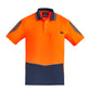 SYZMIK Mens Hi Vis Flux Short Sleeve Polo ZH315