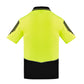 SYZMIK Mens Hi Vis Flux Short Sleeve Polo ZH315