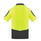 SYZMIK Mens Hi Vis Flux Short Sleeve Polo ZH315